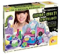 Lisciani Giochi - I'm a Genius Super laboratorio di saponi e smalti scintillanti