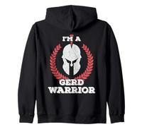 I'm a Gerd Warrior Gastroesophageal Reflux Disease Awareness Felpa con Cappuccio