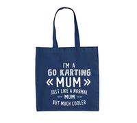 I'M A Go Karting Mum - Borsa Tote IN Tela - Kart Racing Guida Festa Della Mamma