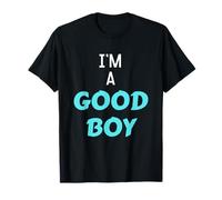 I'm A Good Boy Cheeky LGBT Friendly Frase Pride Blu Maglietta