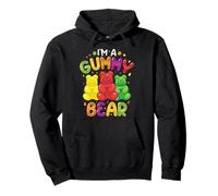 I'm A Gummy Bear Funny Candy Lovers Ragazze Kid Felpa con Cappuccio