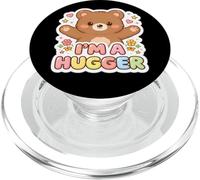 I'm A Hugger Cute Bear Peluche Animale Ragazza Donne Abbracciare Abbraccio PopSockets PopGrip per MagSafe