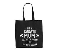 I'M A Karate Mum - Borsa Tote IN Tela - Arti Marziali Arte Kung Fu Mamma Giorno
