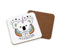 I'M A Koalicorn Unicorno Sottobicchiere - Divertente Koala Unicorno