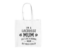 I'M A Lacrosse Mum - Borsa Tote IN Tela - Sport Player Love Equipment Mothers