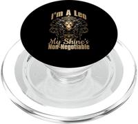 I'M A LEO MY SHINE'S NON-NEGOTIABLE PopSockets PopGrip per MagSafe