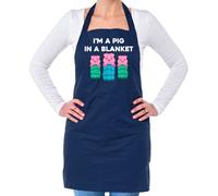 I'M A Maiale IN Un Coperta - Unisex Adulti Grembiule - Divertente Natale Cena
