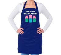 I'M A Maiale IN Un Coperta - Unisex Adulti Grembiule - Divertente Natale Cena