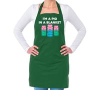 I'M A Maiale IN Un Coperta - Unisex Adulti Grembiule - Divertente Natale Cena