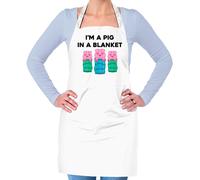 I'M A Maiale IN Un Coperta - Unisex Adulti Grembiule - Divertente Natale Cena