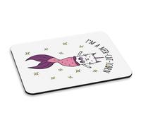 I'M A Mer-Cat-Icorn PC Computer Mouse Pad - Sirena Gatto Caticorn Unicorno