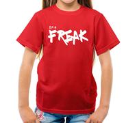 I'M A Mostro - T-Shirt - Freaky Freaks Slogan Divertente Mad Angry Amore