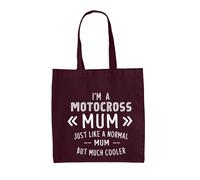 I'M A Motocross Mum But Much Cooler - Borsa Tote IN Tela - Moto Cross Moto X