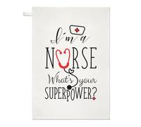I'M A Nurse Cosa C'È Your Superpower Strofinaccio - Supereroe Divertente
