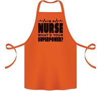 I'M A Nurse Whats Your Superpower Infermieristica Cotone Grembiule 100% Organic