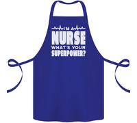 I'M A Nurse Whats Your Superpower Infermieristica Divertente Cotone Grembiule