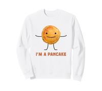 I'm a Pancake Funny Pancake Meme Hilarious Breakfast Felpa