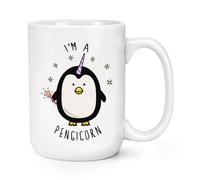 I'M A Pengicorn 426ml Grande Tazza - Pinguino Unicorno Magico Grande Divertente