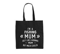 I'M A Pesca Mum - Borsa Tote IN Tela - Fisher Asta Equipment Divertente Mamma