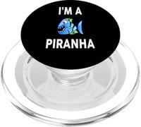 I'm A PIRANHA Maglietta Divertente PIRANHA PopSockets PopGrip per MagSafe