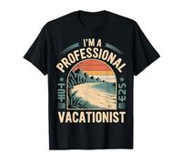 I'm A Professional Vacationist Turista Viaggiatore |- Maglietta