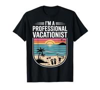 I'm A Professional Vacationist Turista Viaggiatore - Maglietta