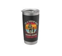 I'm A Proud Dad Of A Freaking Awesome Firefighter Father Bicchiere termico in acciaio inox doppia parete