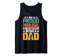I'm A Proud Paralegal Being A Dad Funny Fathers Canotta