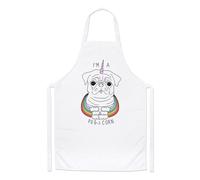 I'M a Pugicorn Arcobaleno Chef Grembiule - Bullo Unicorno Cane Divertente