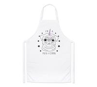I'M a Pugicorn Stars Chef Grembiule - Bullo Unicorno Cucciolo di Cane Divertente