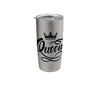 I'm A Queen The Best Queen In The World Graphic Cool Designs Bicchiere termico in acciaio inox doppia parete