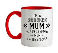 I'M A Snooker Mamma - Tazza IN Ceramica - 147 Ronnie Crogiolo Stecca Festa Della