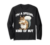 I'm A Special Kind of Nut Battute spensierate Maglia a Manica