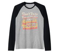 I'm A Special Kind of Twisted Don't Figure Me out - Maglia con Maniche Raglan