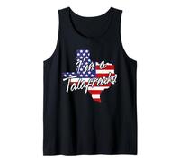 I'm A Talafreako Funny Texas Pride US Flag Graphic Tee Canotta
