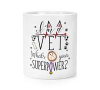 I'M A Veterinario What's Your Superpower Trucco Pennello Matita Pentola - Funny