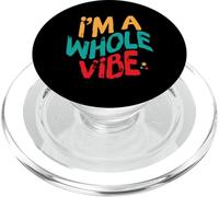 I'm A Whole Vibe Self Love Self Care Empowerment Retro PopSockets PopGrip per MagSafe