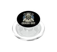 I'm About To Crash Out Sovraccarica Di Lavoro Burnout PopSockets PopGrip per MagSafe