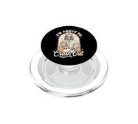 I'm About To Crash Out Sovraccarica Di Lavoro Burnout PopSockets PopGrip per MagSafe