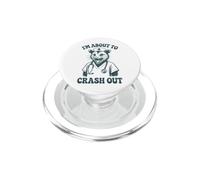I'm About To Crash Out Sovraccarica Di Lavoro Burnout PopSockets PopGrip per MagSafe