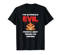 I'm Actually Evil People Just Think I'm Joking Drago Barbuto Maglietta