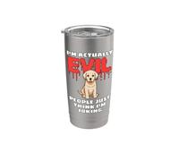 I'm Actually Evil People Just Think I'm Joking Labrador Bicchiere termico in acciaio inox doppia parete