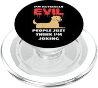 I'm Actually Evil People Just Think I'm Joking Labrador PopSockets PopGrip per MagSafe