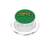 I'm Actually In My Trenta Anni '80 Parodia Cartone Animato 40° Compleanno PopSockets PopGrip per MagSafe