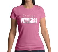 I'M Actually Un Vampiro - T-Shirt - Vampiri - Dracula - Halloween