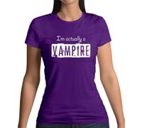 I'M Actually Un Vampiro - T-Shirt - Vampiri - Dracula - Halloween