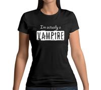 I'M Actually Un Vampiro - T-Shirt - Vampiri - Dracula - Halloween