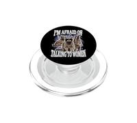 I'm Afraid Of Talking To Women Introverso PopSockets PopGrip per MagSafe