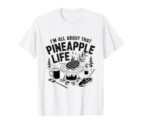I'm All About That Ananas Life Fruit Summer Tropical Maglietta