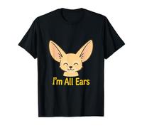 I'm All Ears - Orecchino oversize Fennec con volpe Maglietta